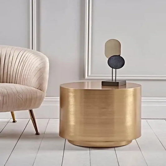 Beautiful Gold Leaf Bedside Table