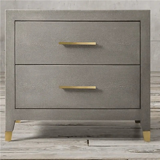 Colo Grey Wooden Bed Side Table