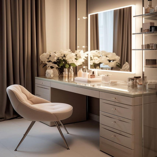 Compact Space-Saving Dressing Table