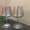 GLITTER STYLISH WINE GLASS SET