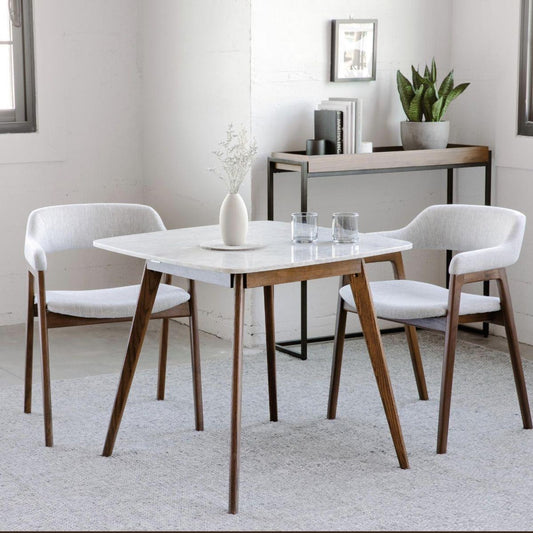 Grandeur Glass Top 2 Seater Dining Table