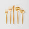 Grape Gold Finish Cutlery Set