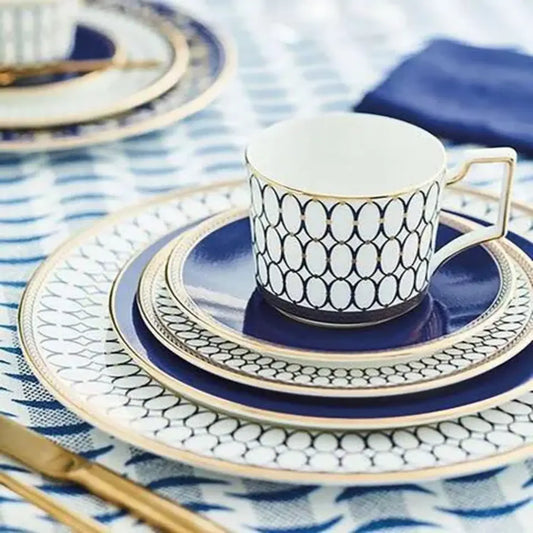Insta Blue Dinner & Tea Set