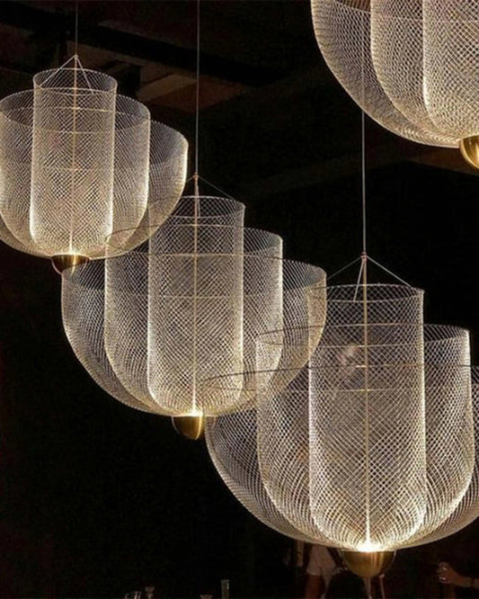 Kenya Silver Stylish Chandelier Light Set of 3