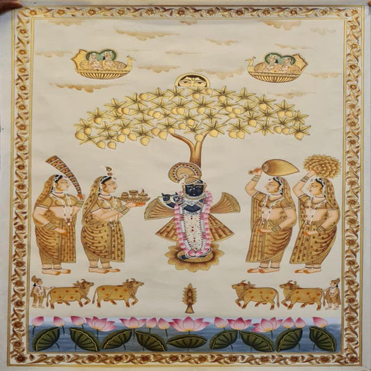 Krishna Traditional Indian Art