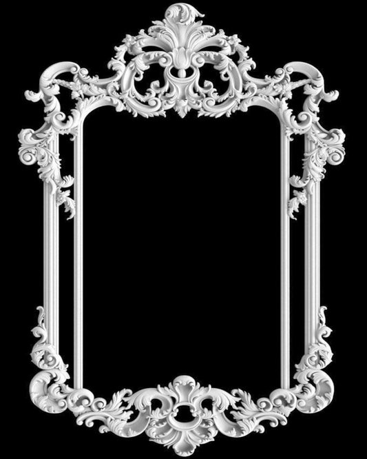 Looker Stylish Silver Leaf Mirrors