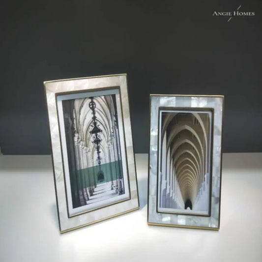 Luxury White Modern Photo Frame
