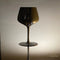 MODERN SILVER METALLIC WINE GLASS SET