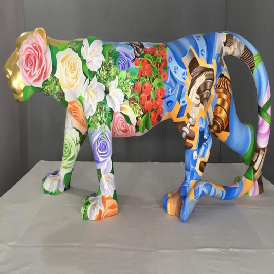 Majestic Lion Bust Sculpture