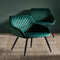 Mink 2 Set of Green Dining Chairs
