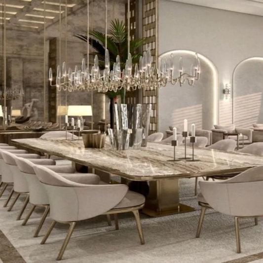 Modern Rustic Farmhouse Dining Luxury Table