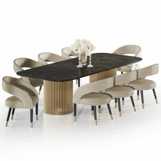 Modern Scandinavian Style Dining Luxury Table