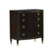Noble Dark Brown Wooden Bed Side Table