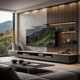 Rustic Farmhouse TV Units