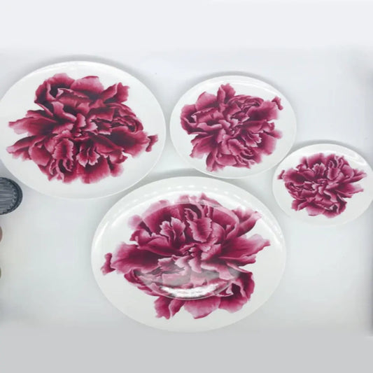Stella Wine Floral Dinner Plates