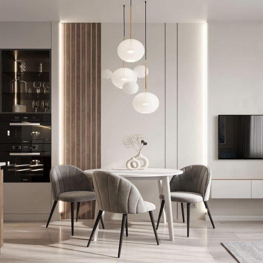 TimberTrove Vintage Round 4 Seater Dining Table