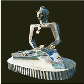 Tranquil Garden Buddha Sculpture