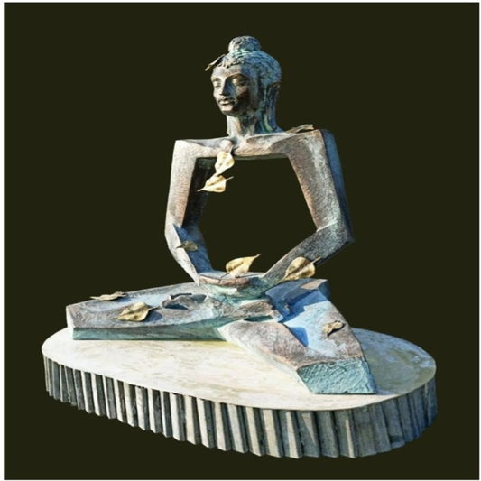 Tranquil Garden Buddha Sculpture