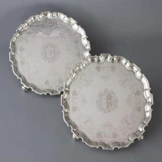 Trove Round Classic Silver Plated