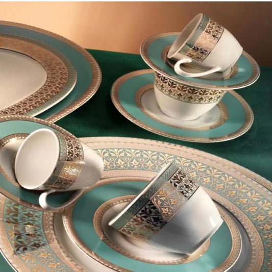 Yolife White Dinner & Tea Set