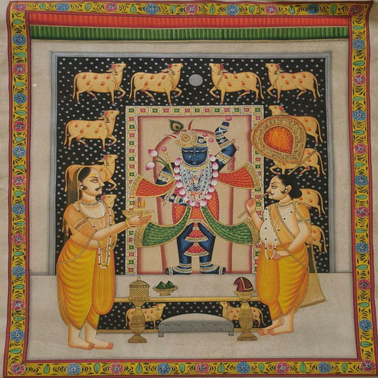 Addison Modern Pichwai Painting