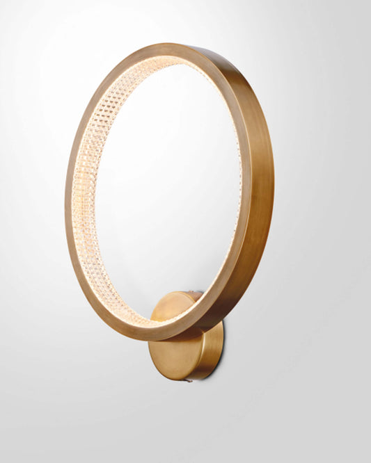 Lara golden Round wall scones