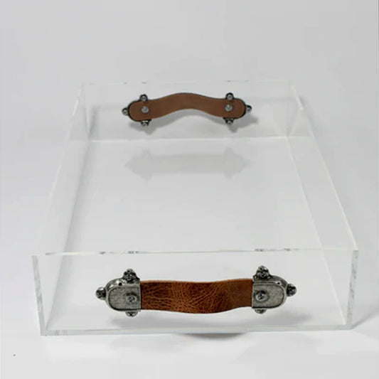 Rylan Clear Acrylic Service Tray