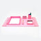 Nehemiah Pink Office Accessories With Leather Accessories