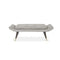 Daewon Grey Modern Dining Benches