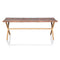 Celli Brown Contemporary Classic Dining Benches