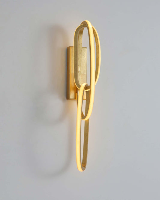 Charloote golden metal Wall Sconeces