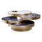 Eliana brown 4 Layer Side Tables