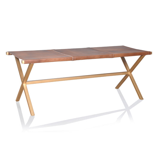 Celli Brown Contemporary Classic Dining Benches