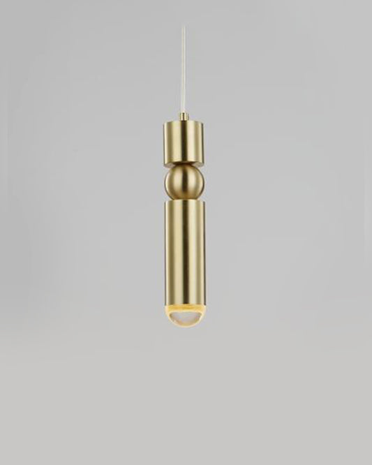 Alice Akio Classic Crystal Finish Long Pendant Hanging Lights