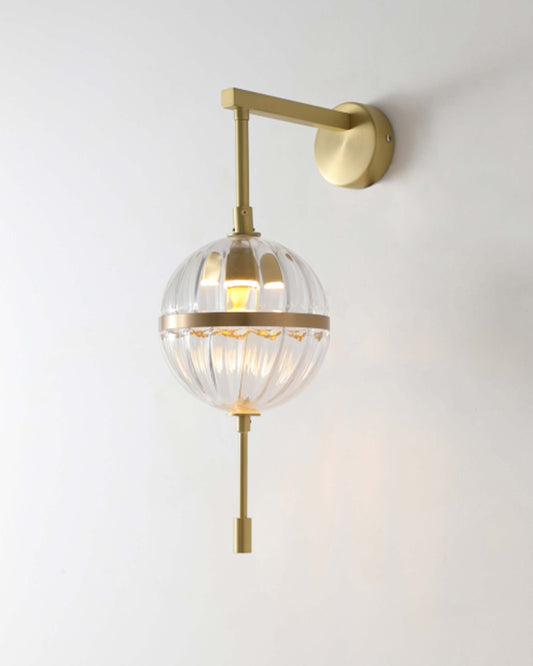 Banshee Kanesha Luxury Golden Wall Light