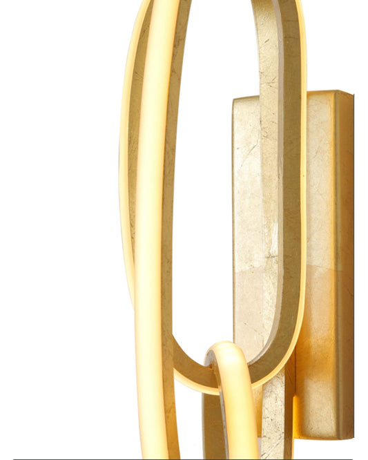 Charloote golden metal Wall Sconeces