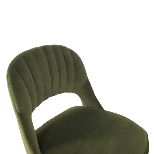 Justin Green Modern Dining Chairs