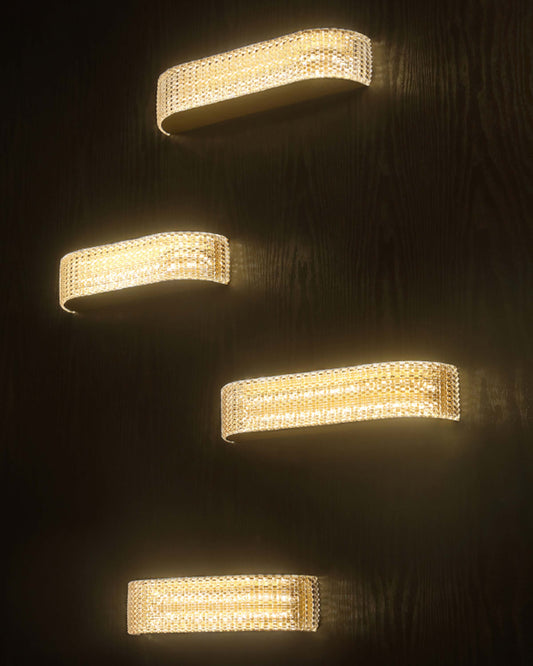 namya crystal modern wall sconces