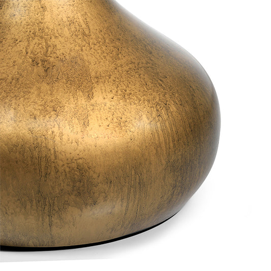 Theodore Round Golden Side Tables