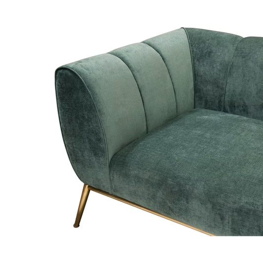 Silas Gray color Contemporary Three Seater Sofas