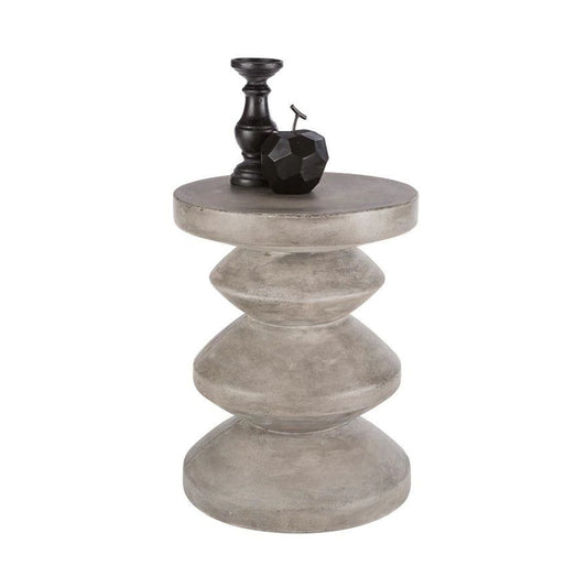 James Round Wooden Side Tables