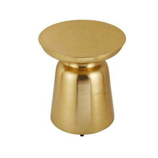 Benjamin Round Golden Side Tables