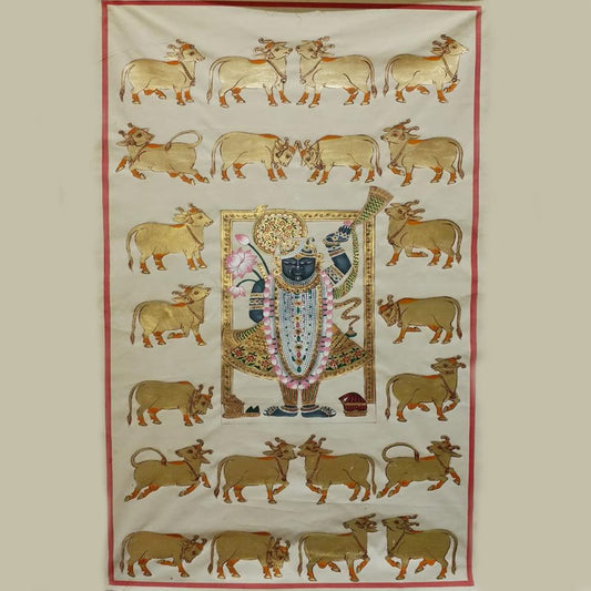 Alike Shrinathji Artwork Wall Decor Pichwai Painting