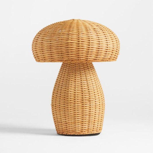Crystal Vintage Mushroom Study Lamps