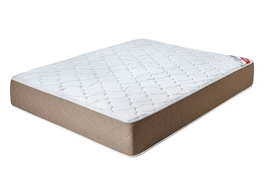 Verona  Dual Comfort Mattress 6 inch Double Bed Size, High Density (HD) Foam- Medium Soft & Hard brown