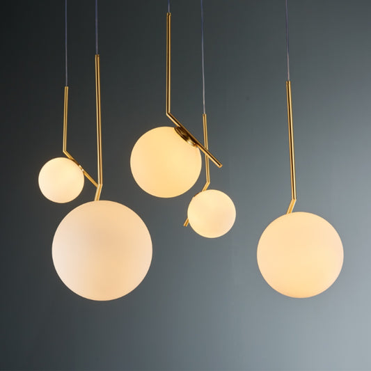 Midori Luxury White Crystal 5 Pendant Hanging Light