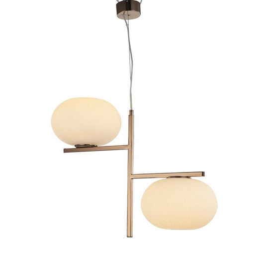 Aoki Golden Crystal Hanging Light