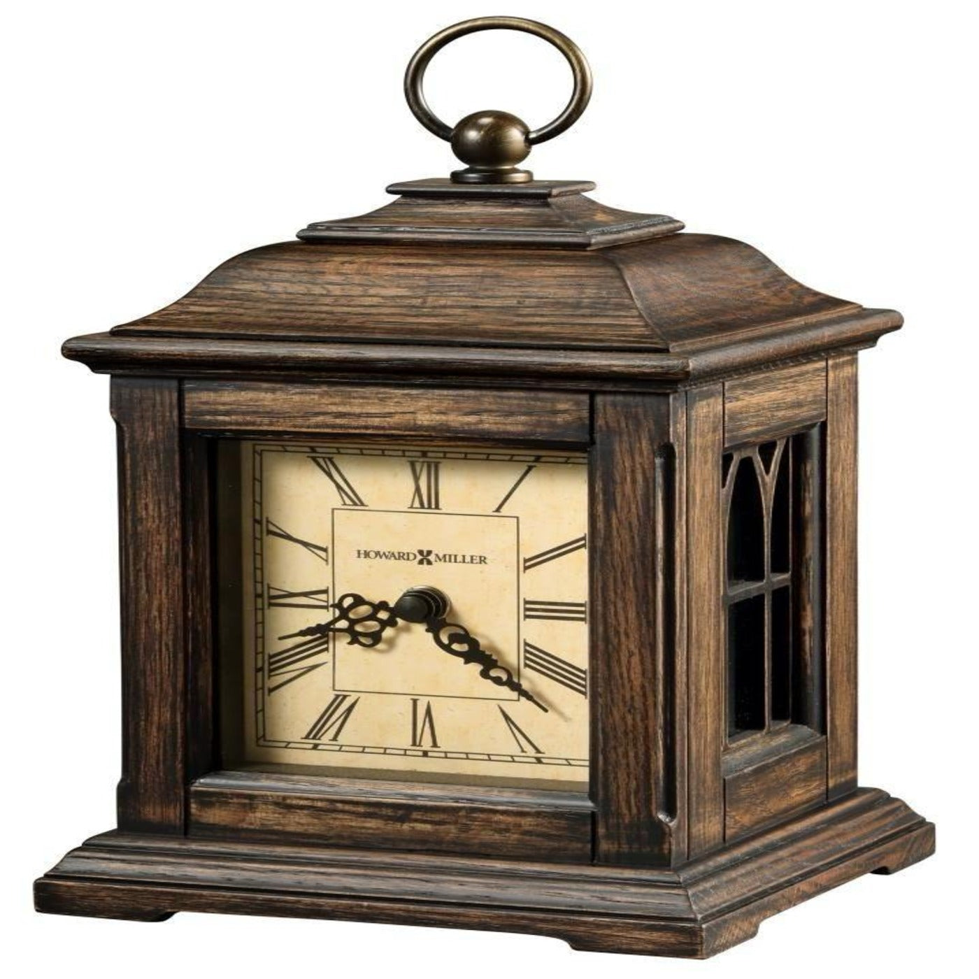 Antique Brass Finish Wall Clock