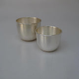 Ceramic Silver Plated Katori