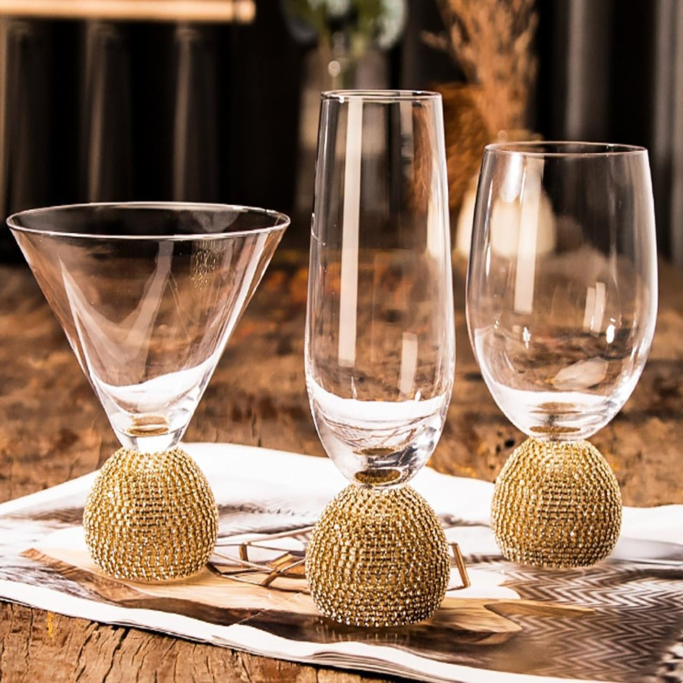 Colored Margarita Glasses